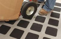 9MDE8 Antislip Tape, Black, 5-1/2Inx5-1/2In, PK50