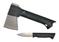 9LC20 Axe, Steel, 8-3/4 In, Includes Knife