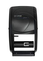 9NMN7 Toilet Tissue Dispenser, Vertical, Black