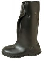 9NN50 Overboots, Mens, S, Button, Blk, PVC, 1PR