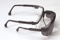 9NRZ0 Safety Glasses, Gray, Antifog