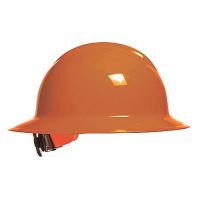9P889 Hard Hat, FullBrim, NonSlttd, 6Rtcht, Orange