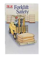 9PMH1 Training Booklet, Forklift Safty, 8.5x5.25