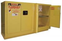 8ACY4 Flammable Safety Cabinet, 44 Gal., Red