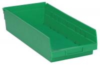 9PNP2 Shelf Bin, 17-7/8L x 8-3/8W, Green