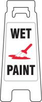 9PP13 Floor Stand Sign, Wet Paint
