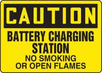 8MV64 Caution No Smoking Sign, 7 x 10In, BK/YEL