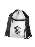 9PRH9 Backpack, Lab Dog, White/Black