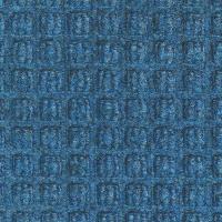 9HYU0 Entrance Mat, Medium Blue, 4 x 20 ft.