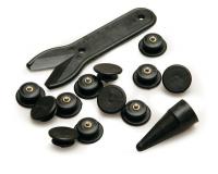 9R677 Replacement Stud Kit, 1/2x1/2 In, PK 12