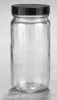 9RC94 Standard Glass Bottle, 4 Oz, 24 Pk