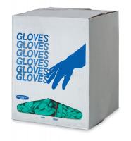 9RRA1 Disposable Gloves, Nitrile, 10, Green, PK100