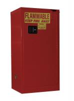 9RRU1 Flammable Safety Cabinet, 16 Gal., Gray