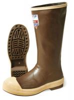 9ERC9 Knee Boots, M, 11, Steel Toe, Copper/Tan, 1PR