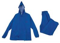8AMZ5 Two Piece Rainsuit, Blue, L