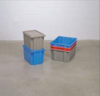 8ARD7 CONTAINER STACK-N-NEST GRAY 6.2 HX1