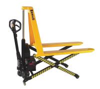 9RZY9 Pallet Jack, 63 In. L, 27 In. W, 3 In. Dia.