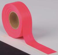 9T459 Taffeta Flagging Tape, Red Glo, 150 ft