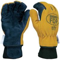 9NT64 Firefighters Gloves, L, Pigskin Lthr, PR