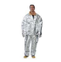 8XC17 Turnout Pants, Silver, XL, Inseam 29 In.