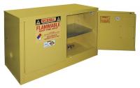 9T895 Safety Cabinet, Flammable, 18 gal.