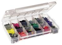 9TA89 Storage Case, 15 Compartments, 7x11x2-3/8