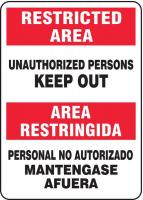 8DKH4 Admittance Sign, 14 x 10In, BK and R/WHT