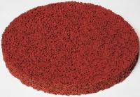 9TVJ5 Rubber Mulch Stepping Stone, Red