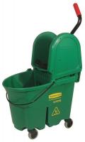 9UDT8 Mop Bucket and Wringer, 35 qt., Green