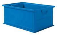 9UEJ6 Stackable Trans Container, 8x19x13, Blue