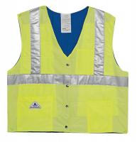 9PNX6 Safety Vest, 2XL/3XL, Lime