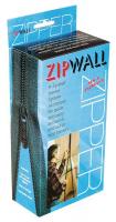 9VD84 Zipwall Standard SelfAdhesive Zipper, PK2