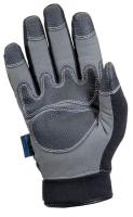 9VD78 Cold Protection Gloves, 2XL, Black/Gray, PR