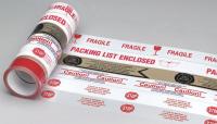 9W155 Shipping Label Tape, 2 In. W., 2 mil, Poly