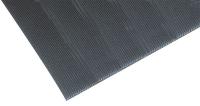 9W697 Anti-Fatigue Mat, PVC, Black, 2 x 60 ft