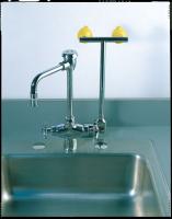 9WDU4 Eyewash, Deck Mount, 11-1/2 W, 6-1/2 D