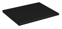 9WFP1 Shelf, 18 In x 18 In x 3/4 In, Black