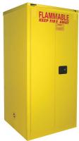 9WGC8 Flammable Cabinet, Vertical, 55 Gal., Gray