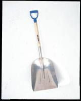 9WGD0 Scoop Shovel, 27 In. Handle, Aluminum