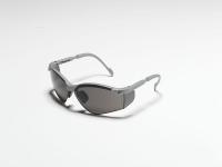 9WGD9 Safety Glasses, Gray, Scratch-Resistant