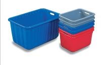 9WK90 Nesting Conveyor Box, Blue, 10x12-1/2x18