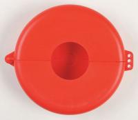 9WN10 Valve Lockout, Fits Sz 6-1/2 to 10, Red