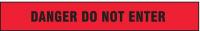 9WN56 Barricade Tape, Red/Black, 1000 ft x 3 In