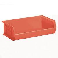 9X101 Stack/Hang Bin, 10-7/8L x 16-1/2W, Red