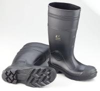 8X320 Knee Boots, Men, 6, Steel Toe, Blk, 1PR