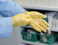 9XFT8 Chemical Resistant Glove, 393 mil, PK12