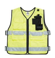 9XK53 Hi Vis Vest, Unrated, Universal, Lime