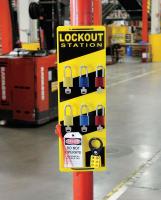 9XN90 Lockout Station, Filled, 6 Locks