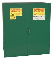 9XW93 Pesticide Drum Cabinet, (2) 55 Gal. Cap.