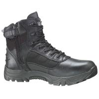 9XUJ0 Work Boots, Comp, Mn, 9-1/2, Blk, 1PR